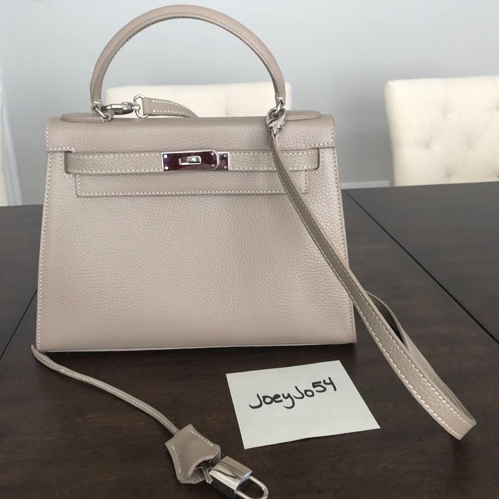 Teddy Blake Leather Eva Silver 11" Ficelle